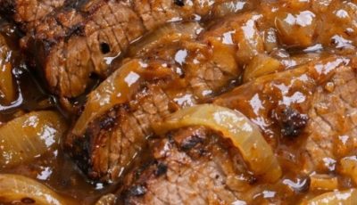 Oven Baked 3-Ingredients French Onion Brisket