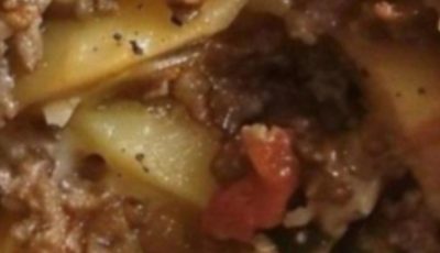 Cheesy Beef & Potato Casserole