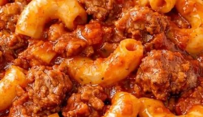 Classic American Goulash (Beefy Macaroni)