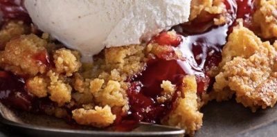 Gluten-Free Cherry Crisp
