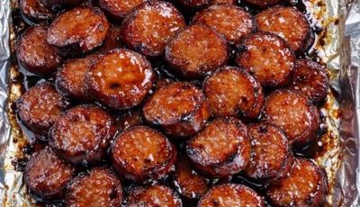 Candied Kielbasa Bites