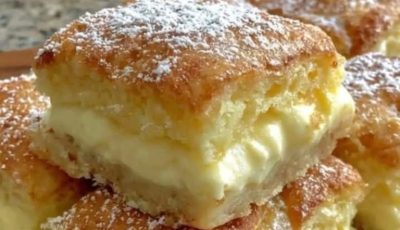Cream Cheese Custard Bars A Velvety Two