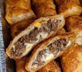 Cheesesteak Eggrolls