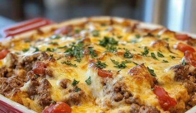 Beef Lombardi Casserole