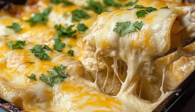 White Chicken Enchiladas